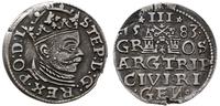 trojak 1583, Ryga, wąska głowa króla, patyna, Ko