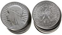 Polska, srebro lokacyjne 25x 10 złotych
