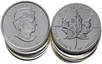 Kanada, srebro lokacyjne 25x 5 dolarów
