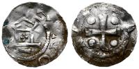 denar 973-1002, Kapliczka z krzyżykiem wewnątrz,