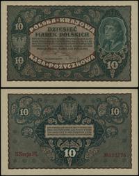10 marek polskich 23.08.1919, seria II-FL, numer