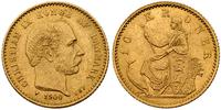 10 koron 1900, złoto 4.49 g