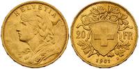 20 franków 1901, złoto 6.43 g