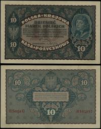 10 marek polskich 23.08.1923, seria II-G, numera