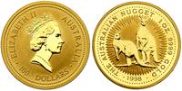 100 dolarów 1998, Melbourne, złoto 31.13 g