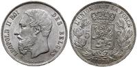 5 franków  1870, Bruksela, ładnie zachowane, ude