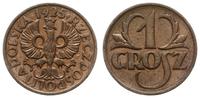 Polska, 1 grosz, 1925