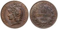 10 centimów 1848, Paryż, próbna emisja z konkurs