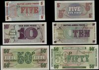Wielka Brytania, zestaw: 5, 10 i 50 pensów, 1972