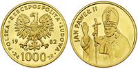 1.000 złotych 1982, Jan Paweł II, stempel zwykły