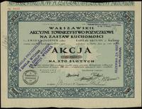 akcja na 100 złotych 1.01.1926, I emisja, numera