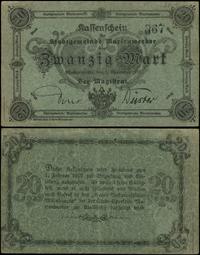 20 marek 1.11.1918, numeracja 367, papier zielon