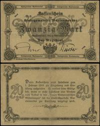 20 marek 1.11.1918, bez numeracji, papier kremow