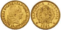 argentino 1885, złoto 8.05 g