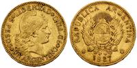 argentino 1887, złoto 8.03 g