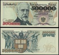 500.000 złotych 16.11.1993, seria L, numeracja 5