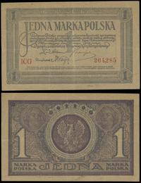1 marka polska 17.05.1919, seria ICG, numeracja 