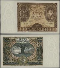 100 złotych 9.11.1934, seria CP. , numeracja 054