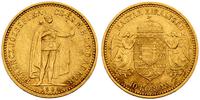 10 koron 1904, złoto 3.38 g