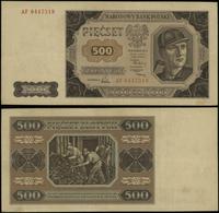 500 złotych 1.07.1948, seria AF, numeracja 04473