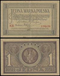 1 marka polska 17.05.1919, seria ICE 120536, zła