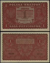 1 marka polska 23.08.1919, seria I-CM 431149, pr
