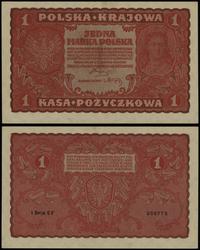 1 marka polska 23.08.1919, seria I-CV 608775, wy
