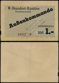 bon na 1 markę bez daty (1944), numeracja 64877,
