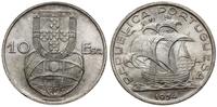 10 escudo 1954, Lizbona, srebro '680' 12.49 g, p