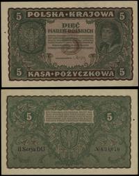 5 marek 23.08.1919, seria II-DU, numeracja 63407