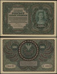 500 marek polskich 23.08.1919, seria I-BU, numer