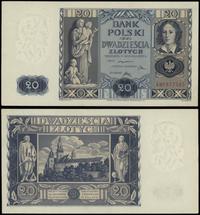 20 złote 11.11.1936, seria AM, numeracja 1977585