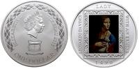1 dolar 2015, Leonardo Da Vinci - Dama z Łasiczk