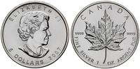 5 dolarów 2007, Liść Klonowy / Maple Leaf, 1 unc