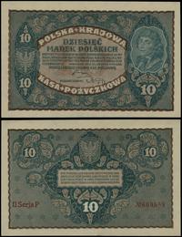 10 marek polskich 23.08.1919, seria II-P numerac