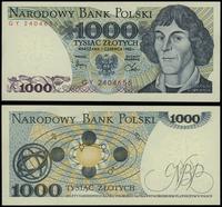 1.000 złotych 1.06.1982, seria GY, numeracja 240