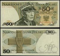 50 złotych 1.06.1982, seria DH, numeracja 140021