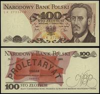 100 złotych 1.06.1982, seria LK, numeracja 27239