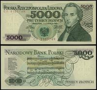 5.000 złotych 1.06.1982, seria CF, numeracja 310