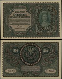 500 marek 23.08.1919, seria I-BD, numeracja 2363