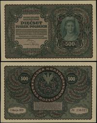 500 marek 23.08.1919, seria I-BD, numeracja 2363