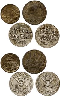 Polska, zestaw 4 monet, 1923 -1932