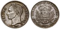 2 boliwary 1904, Paryż, srebro próby 900, 9.95 g