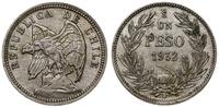 1 peso 1932, Santiago, srebro próby 400, 5.98 g,