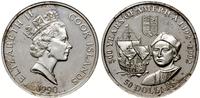 50 dolarów 1990, Krzysztof Kolumb, srebro próby 