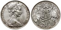 50 centów 1966, Canberra, srebro próby 800, 13.1