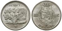 100 franków 1951, Bruksela, srebro próby "835" 1