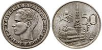 50 franków 1958, Bruksela, Expo 58 Bruksela, sre