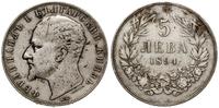 5 lewa 1894, Kremnica, srebro próby "900" 24.73 
