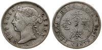 20 centów 1890 H, Heaton, srebro próby "800" 5.3